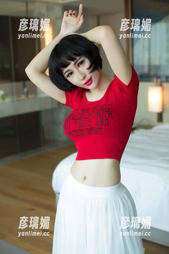 尤果网 - 赵智妍双马尾作品：这一撩，小心你的心呀！