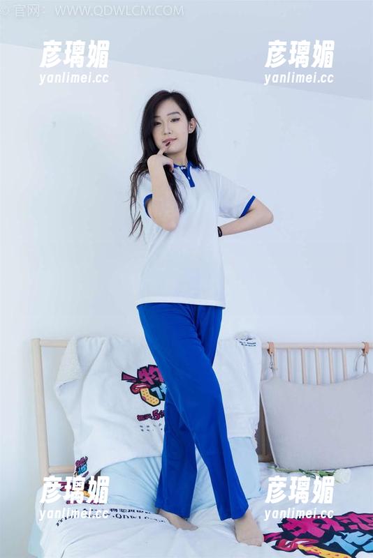 物恋传媒 - 今日份小晴：运动少女的定制写真，谁要是没看，亏大了！