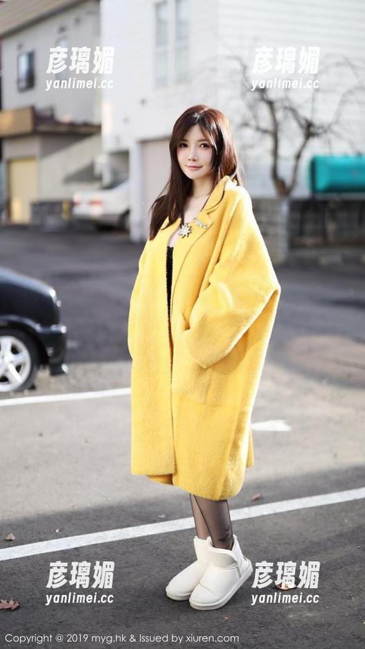 美媛馆 - 悠悠酱yoyoyo穿着和服，平平无奇的无圣光写真，等一下，这个姿势也是太随意了点吧？